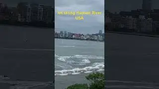 #usa #america #jetski #watersport #nyc #newyork #newvideo #water #sports #views #hudson #river