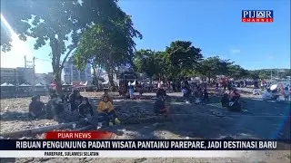 Ribuan Pengunjung Padati Wisata Pantaiku Parepare, Jadi Destinasi Baru