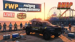 Fish Police Patrol the Fishing Tournament on RMRP Life with @Landonallen45  #gtarp #rmrp