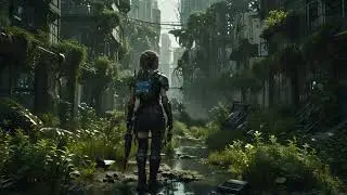 Walking in The Dream | Solar Punk Synthwave Gothic Slow Music
