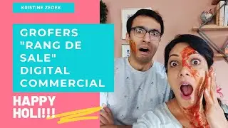 GROFERS RANG DE SALE (Holi Offer) Digital Commercial | Kristine Zedek (Actor)
