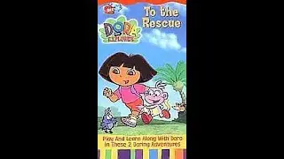 Opening to Dora the Explorer: To the Rescue 2001 VHS (Promotional Copy)