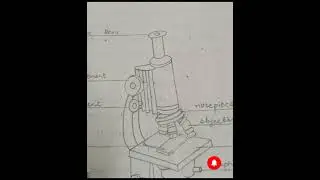 The compound microscope🔬diagram Biology practical notebook Fsc@artisticcraft8800 @studywithease9822