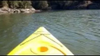 kayaking at Maple Bay on Vancouver Island B.C.