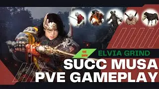 BDO| Musa Succession PVE gameplay in Elvia Server | Black Desert Online