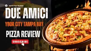 Due Amici Pizza | 10/10 Review the Pizza EVERYONE Told Dave to Try 🍕 One Bite Review🍕Ybor Tampa Bay