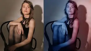Simple Technique to Create Duel Lighting Effect in Photoshop | 1 Minute Photoshop Tutorial