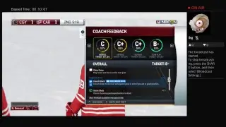 Live NHL 17 second year with my pro