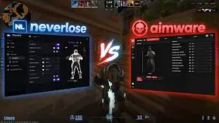 #cs2 AIMWARE vs NEVERLOSE PREMIER HVH HIGHLIGHTS DT SAFE? ft.aimware.net (BEST CONFIG)