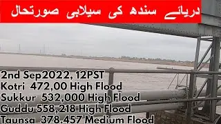 Indus River Barrages Water Level Today | Pakistan Flood update News