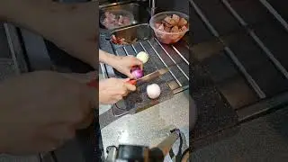 Red and white onion cutting #youtubeshorts #ytshorts #youtuber #recipe #food #viralshorts