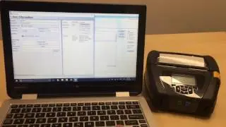 FASTtag - Adding a new item and printing a test tag via Bluetooth tag printer