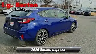 New 2026 Subaru Impreza Sport, Glen Burnie, MD S26-3047