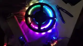 ESP8266 NodeMCU Lua driving 300 LED strip WS2812
