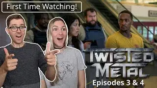 Twisted Metal: Episodes 3 and 4 | First Time Watching! | TV Series REACTION!