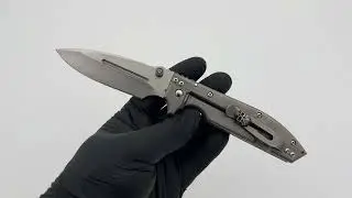 Rick Hinderer Left Handed Dauntless Custom Knife From R1MarketPlace