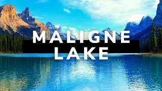 Maligne Lake Micro Meditation - Canoeing to Spirit Island Minfulness & Self Awareness