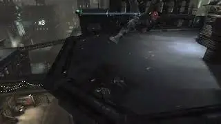 Arkham Origins: Flying thug glitch