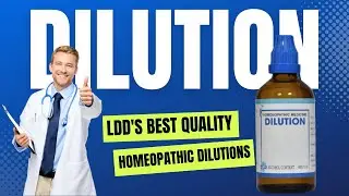 LDD Bioscience Best Quality Homeopathic Dilutions - Homoeopathic Medicines