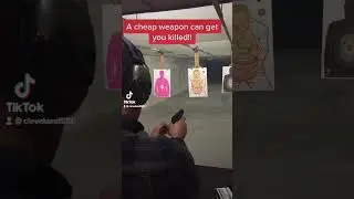 A cheap weapon can get you killed. #weapons #guns #shooting #range #shorts