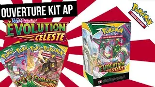 Cartes Pok&eacute;mon Ouverture du kit avant premi&egrave;re Evolution celeste et cr&eacute;ation d'un deck de 40 cartes
