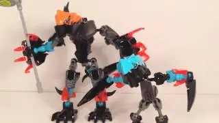 LEGO Hero Factory Splitter Beast vs Furno & Evo REVIEW! 44021