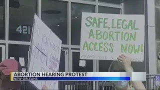 New Orleans abortion hearing live