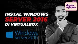 Pemula Wajib Tahu! Install Windows Server 2016 di VirtualBOX step by step #server #windows