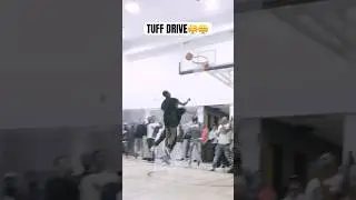 TOUGH drive made a little kid get HYPED 😤 #basketball #1v1 #nba #ballislife #canada #dunk