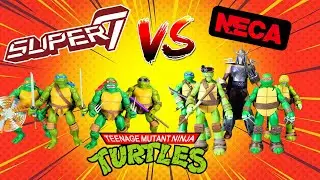 Черепашки-ниндзя - Super7 против NECA - Цена, качество и внешний вид #tmnt #teenagemutantninjatur...