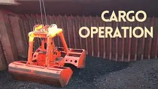 Cargo Operation on Mega Ship || Cargo operation on Bulk carrier ship