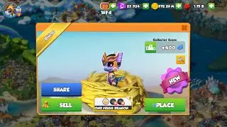 #DML Hatched CHRONO FRIGG DRAGON - Dragon Mania Legends