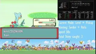 Shiny Oak challenge -- Pokebot Gen 3