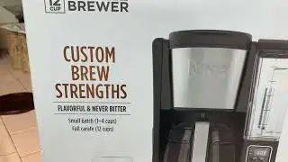 My Official Review of my Ninja Coffee 12 Cup Programmable Brewer