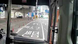동원여객 도시고속형 급행3001번 광안대교 주행영상