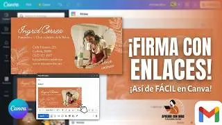 ✔ EMAIL SIGNATURE with CLICKABLE LINKS 3 EASY METHODS CANVA💕