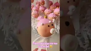 Ready to level up your cake pop game !#cakepoptutorial#babycakepop#babyshower #genderrevealcakepop