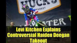 Levi Kitchen Explains Controversial Haiden Deegan Takeout | SMX St. Louis Playoffs Drama