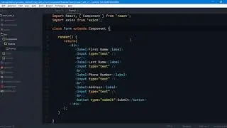 Codeigniter React Insert Part : 1.1 : deprecated