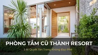 Thiết Kế Phòng Tắm: 5 Bí Quyết Tân Trang Nội Thất Không Đục Phá 2026