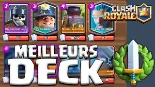 Clash Royale MEILLEURS DECK TOURNOIS #1 feat. Madino Top Player