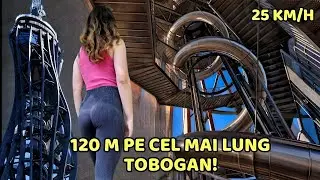 Ne-am dat pe Cel Mai Lung TOBOGAN din Europa