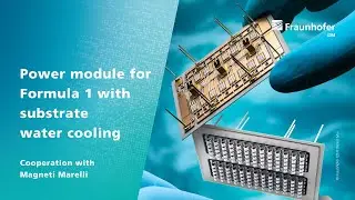 Innovation boost for Formula 1: Power Module with Substrate Water Cooling