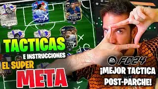 ⚽ FORMACION en EAFC 24: LA MAS CHETADA | MEJOR TACTICA E INSTRUCCIONES POSTPARCHE