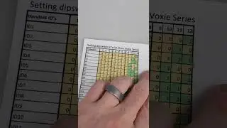 Voxie Handset Programming Options