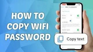 How to Copy WiFi Password on iPhone! (iOS 17)