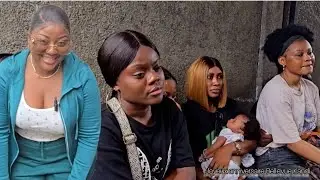 BELLEVUE and her children at the orphanage