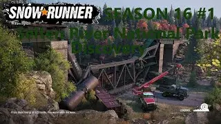 SnowRunner Season 16 WASHINGTON Selten River National Park Discovery #1