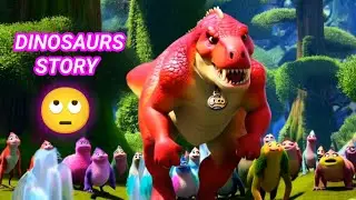 Hindi Cartoon || Dinosaurs Story || Good and Bad Dinosaurs || Cartoon || Cartoon Story ||