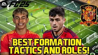 🚨*UPDATE 4.0* BEST  🇪🇦SPAIN🇪🇦 Tactics and Formation FC 25
